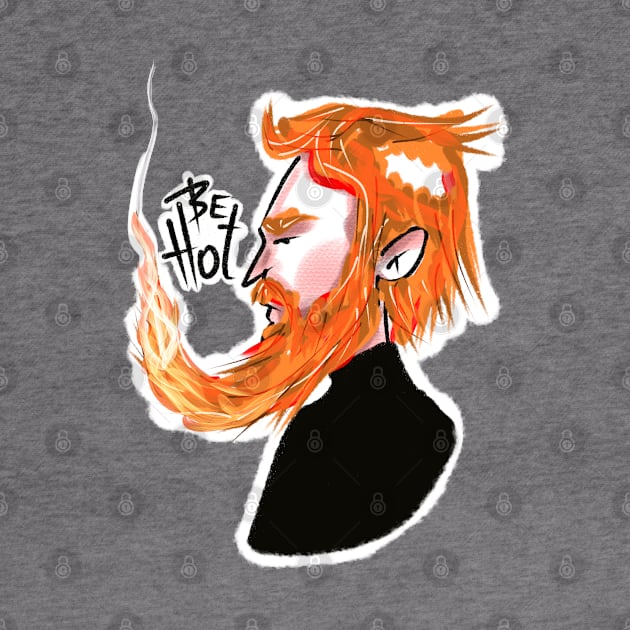 redhead bearded man. be hot by barbasantara